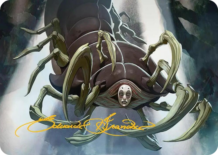 Koh, the Face Stealer Art Card (Gold-Stamped Signature) #9 S - Art Series: Avatar: The Last Airbender Pokemon card