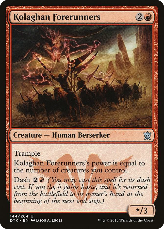 0144 Kolaghan Forerunners U Dragons of Tarkir