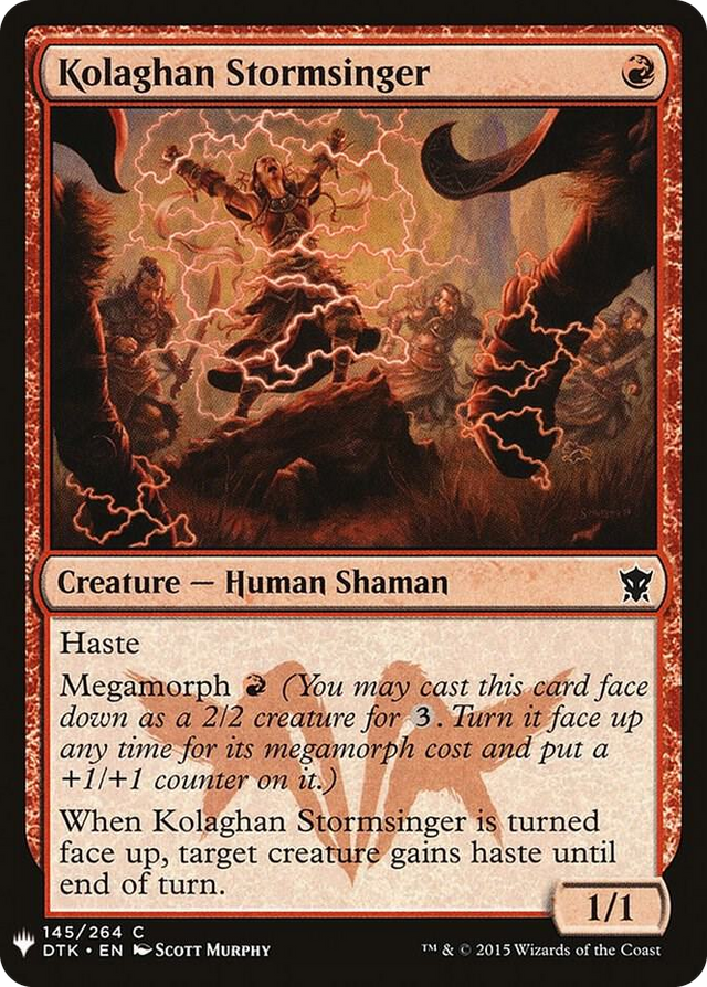 0145 Kolaghan Stormsinger C The List Reprints