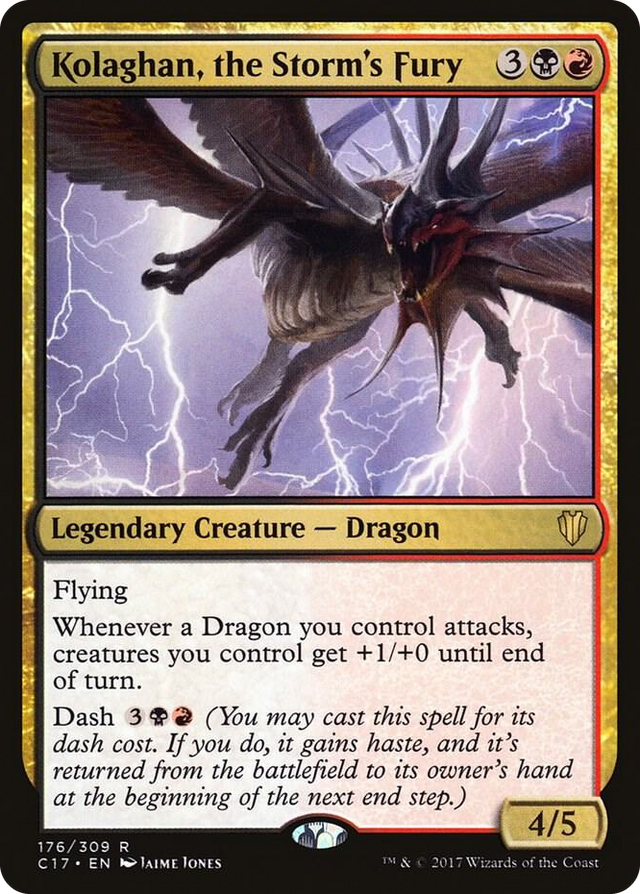 0176 Kolaghan, the Storm's Fury R Commander 2017