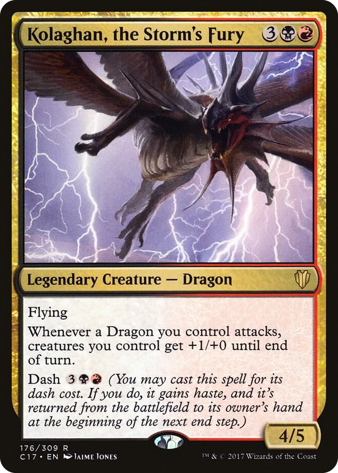 0176 Kolaghan, the Storm's Fury R Commander 2017
