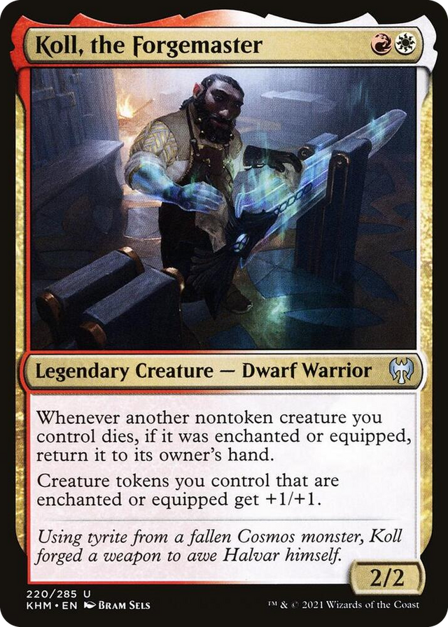 0220 Koll, the Forgemaster U Kaldheim