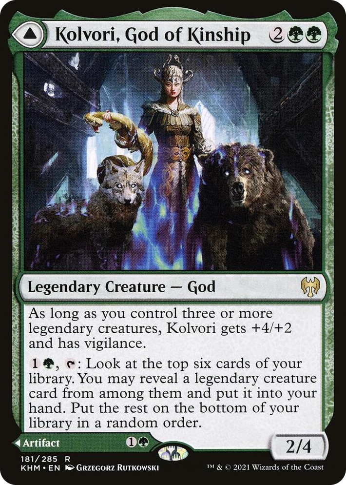 0181 Kolvori, God of Kinship R Kaldheim