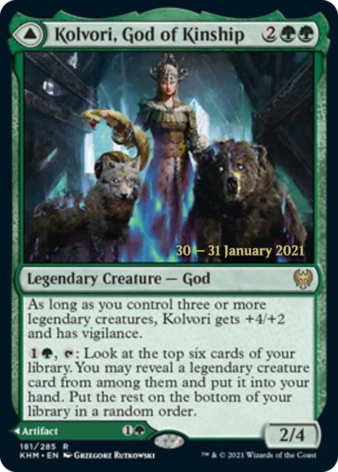 Kolvori, God of Kinship #181 R - Prerelease Cards Pokemon card