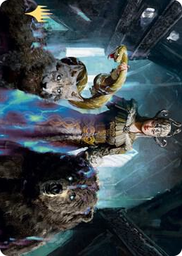 0048 Kolvori, God of Kinship Art Card (Gold-Stamped Signature) S Art Series: Kaldheim
