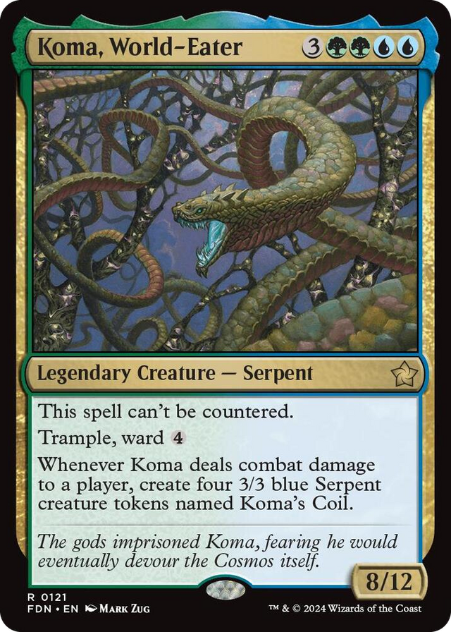 0121 Koma, World-Eater R Foundations
