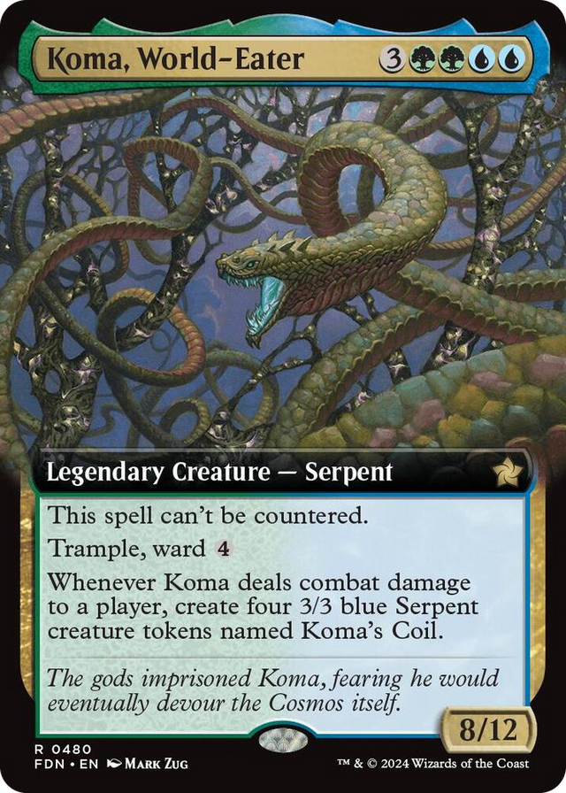 0480 Koma, World-Eater (Extended Art) R Foundations