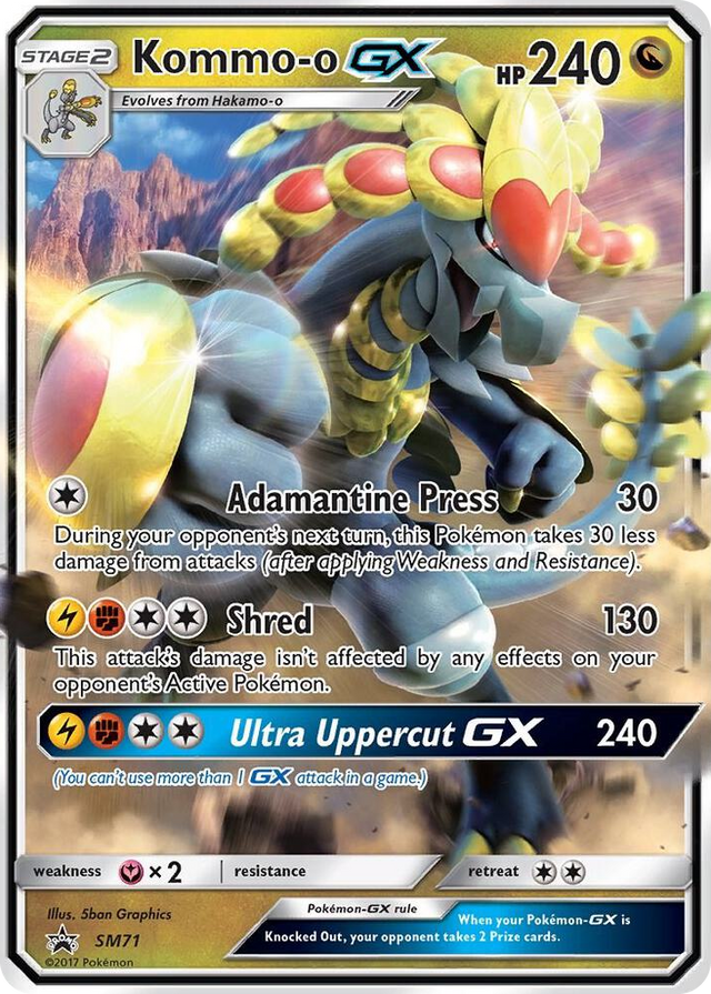 SM071 Kommo-o GX - SM71 Promo SM Promos