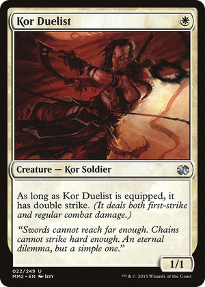0022 Kor Duelist U Modern Masters 2015