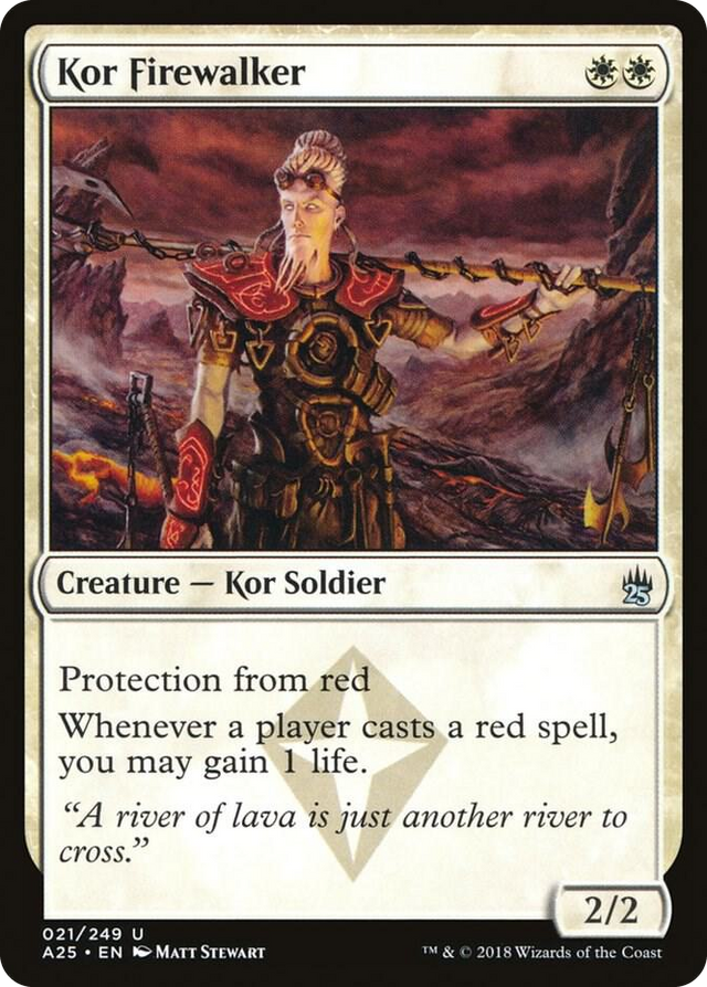 0021 Kor Firewalker U Masters 25