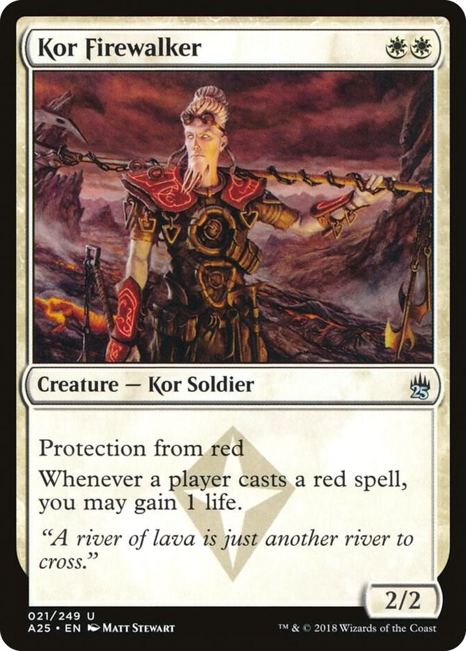0021 Kor Firewalker U Masters 25