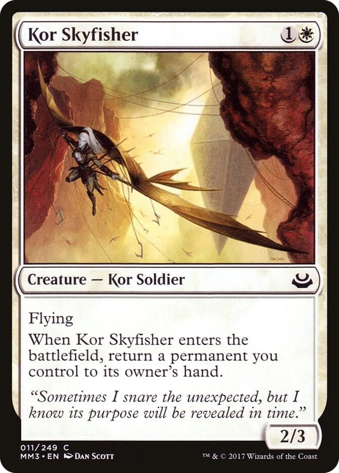 Kor Skyfisher #11 C - Modern Masters 2017 Pokemon card