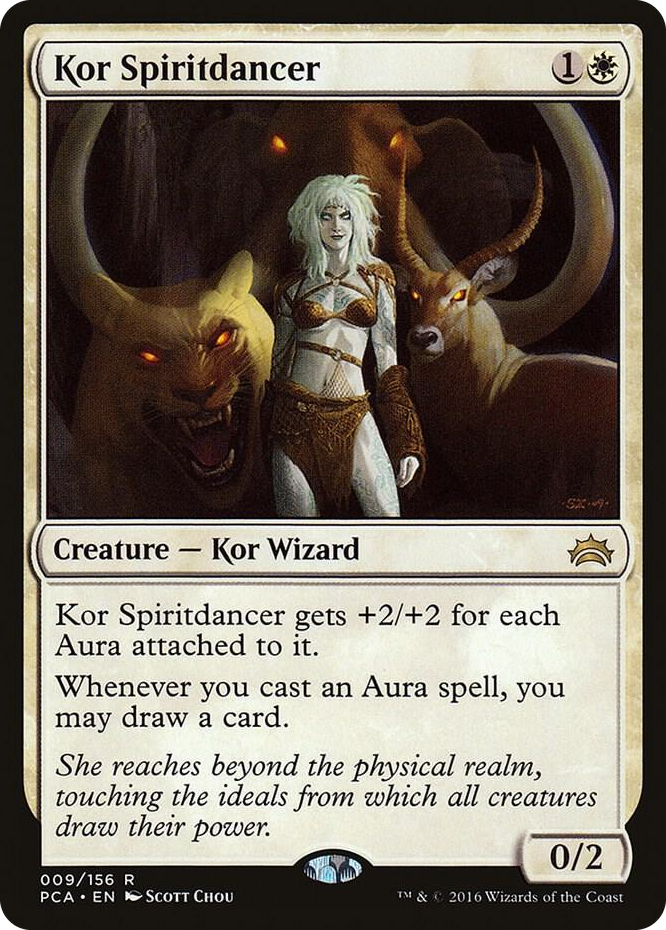 Kor Spiritdancer #9 R - Planechase Anthology Pokemon card