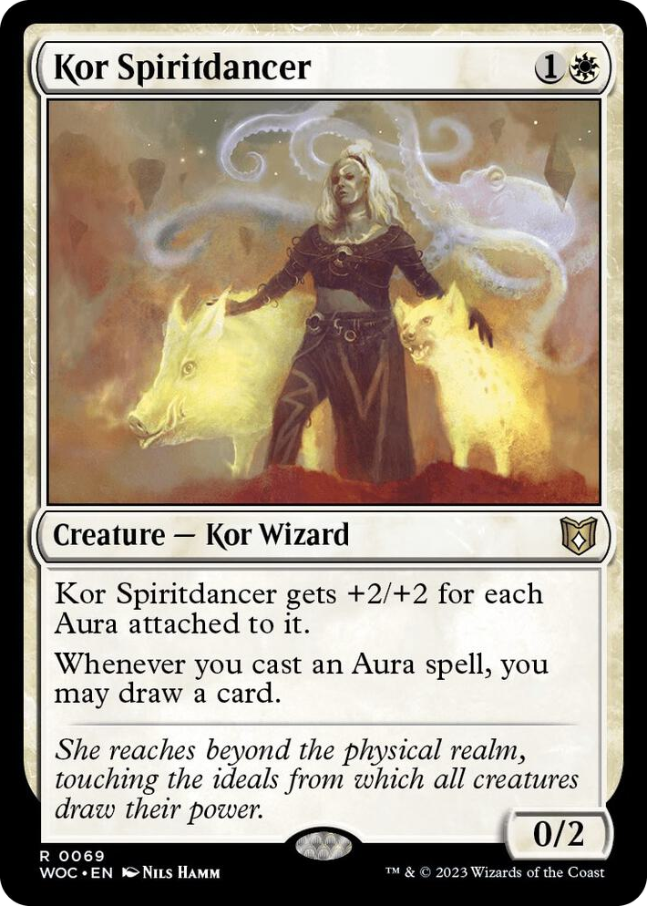 0069 Kor Spiritdancer R Commander: Wilds of Eldraine
