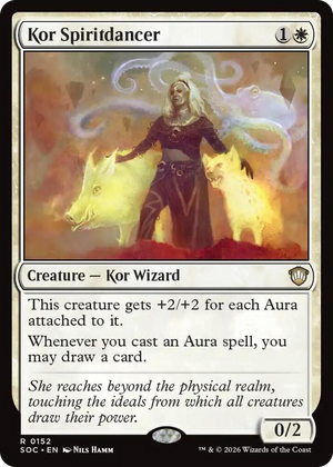 0152 Kor Spiritdancer R Commander: Secrets of Strixhaven