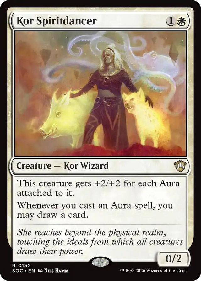 0152 Kor Spiritdancer R Commander: Secrets of Strixhaven