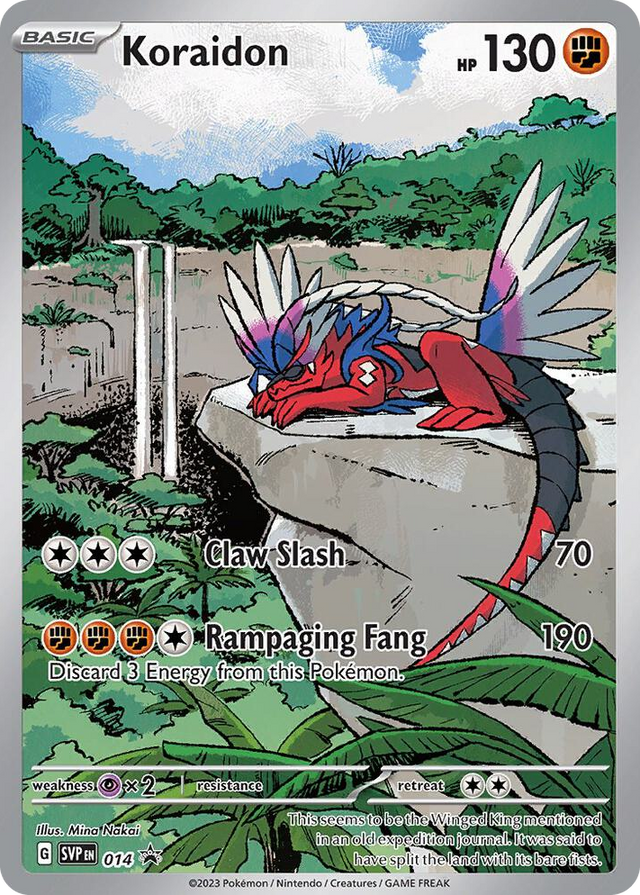 0014 Koraidon - 014 Promo Scarlet & Violet Promo Cards