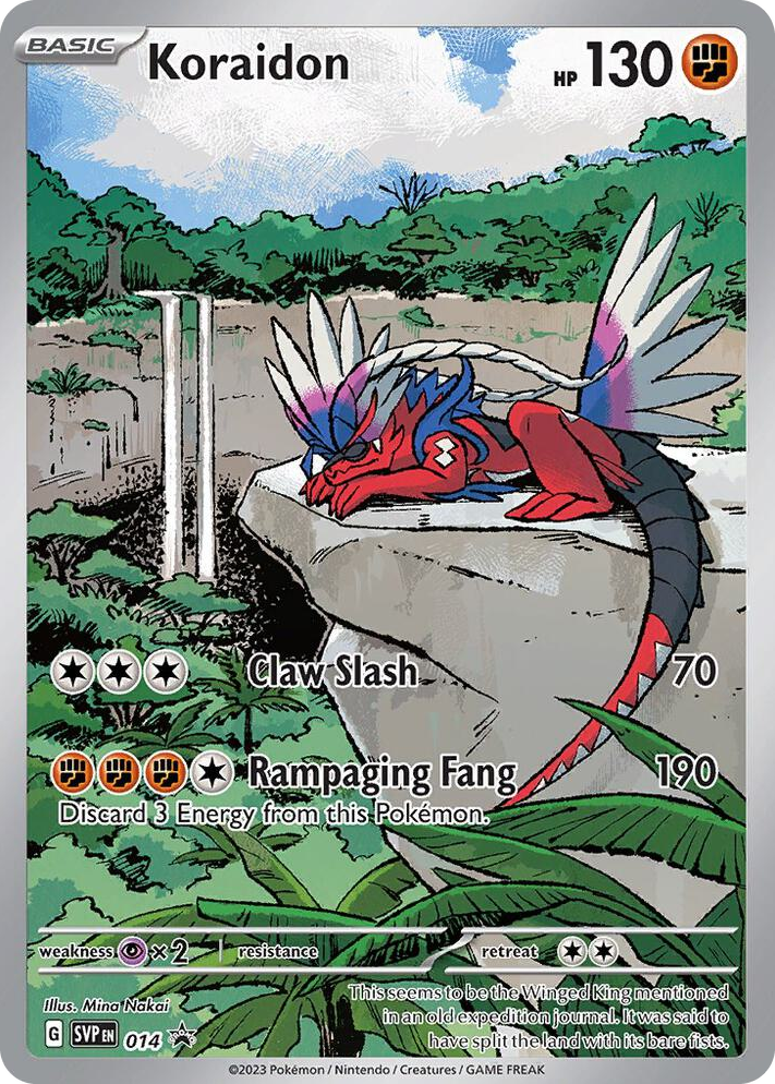 0014 Koraidon - 014 Promo Scarlet & Violet Promo Cards