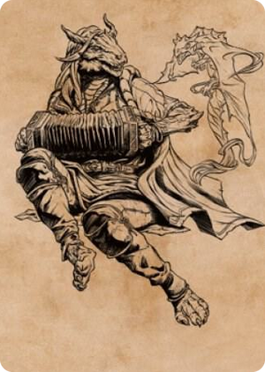 0068 Korlessa, Scale Singer Art Card S Art Series: Commander Legends: Battle for Baldur's Gate