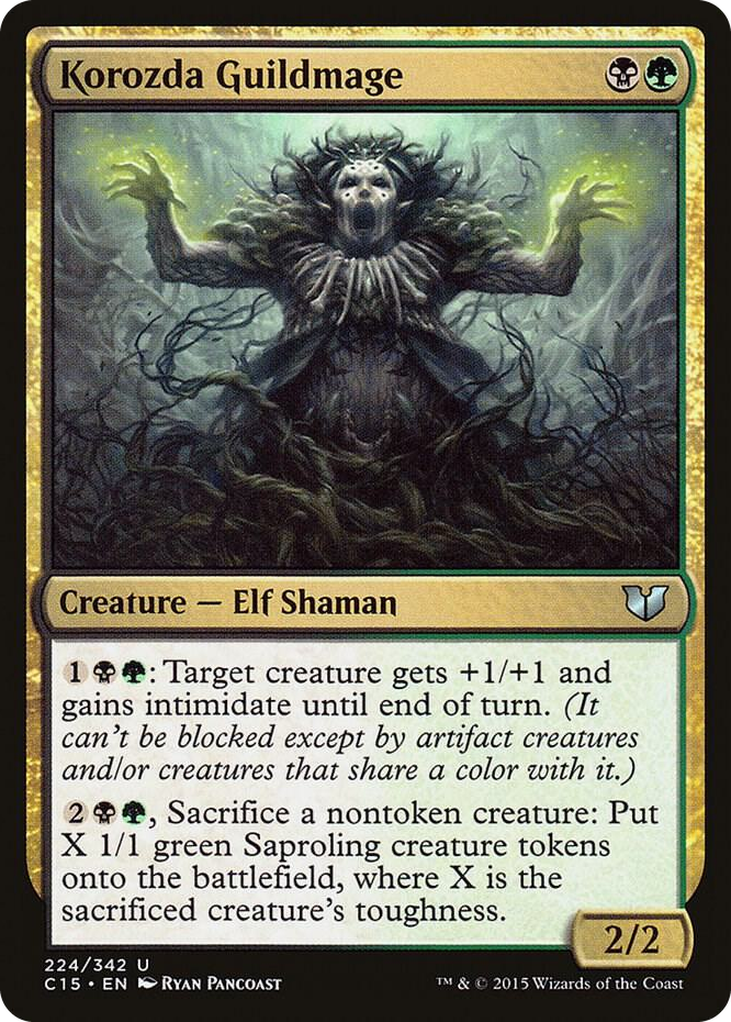 0224 Korozda Guildmage U Commander 2015