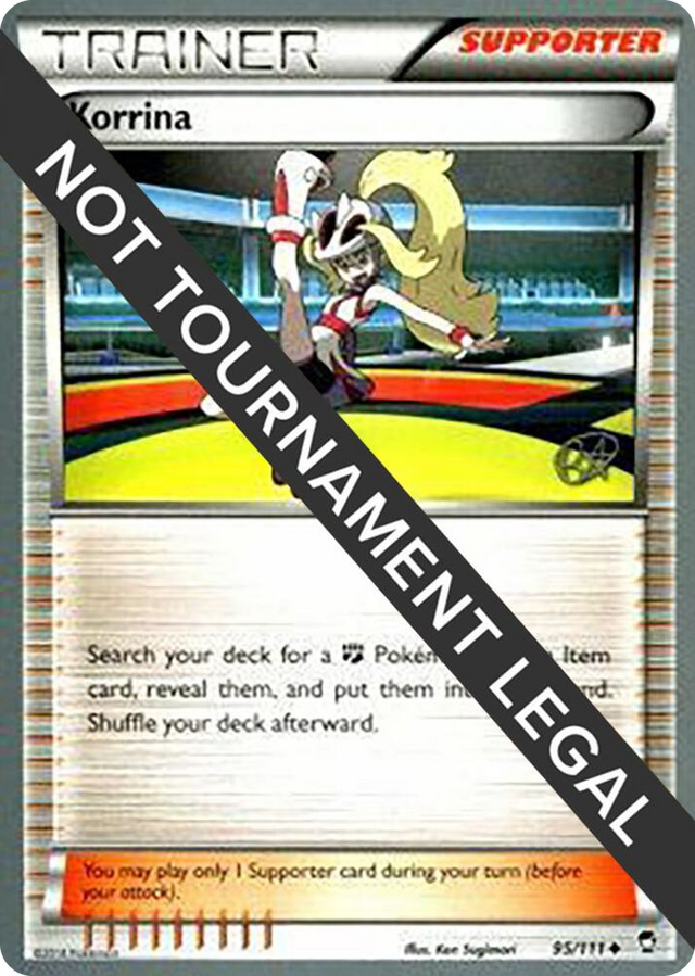 0095 Korrina - 2015 (Rowan Stavenow) Uncommon World Championship Decks