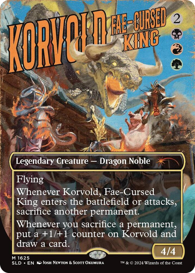 1625 Korvold, Fae-Cursed King M Secret Lair Drop Series