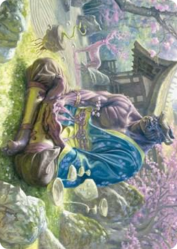 0008 Kosei, Penitent Warlord Art Card S Art Series: Kamigawa: Neon Dynasty