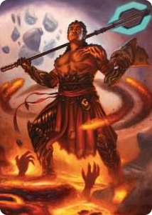 Koth, Fire of Resistance Art Card #31 S - Art Series: Phyrexia: All Will Be One Pokemon card