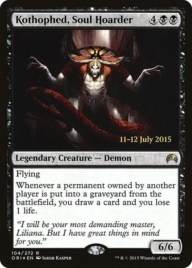 0104 Kothophed, Soul Hoarder R Prerelease Cards