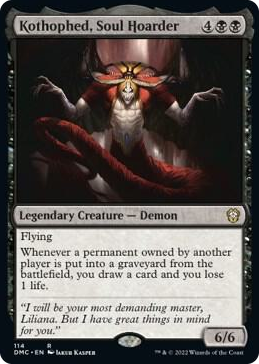 0114 Kothophed, Soul Hoarder R Commander: Dominaria United