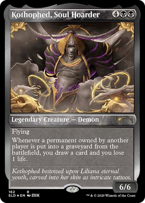 0162 Kothophed, Soul Hoarder (Foil Etched) R Secret Lair Drop Series