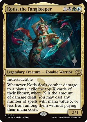 0202 Kotis, the Fangkeeper R Promo Pack: Tarkir: Dragonstorm