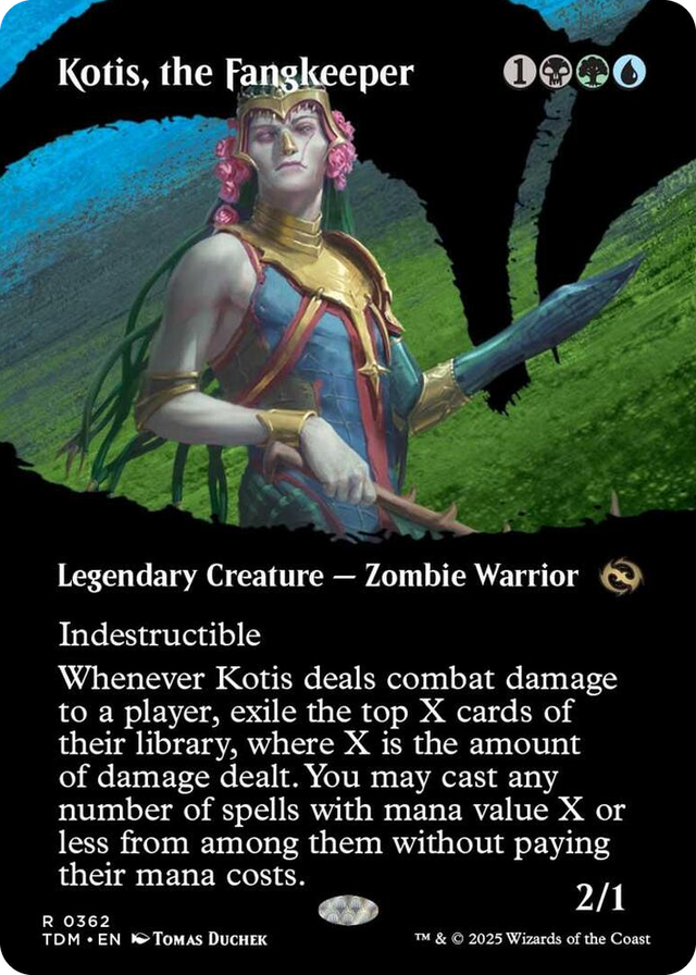0362 Kotis, the Fangkeeper (Borderless) R Dragonstorm