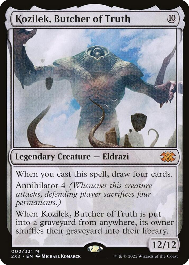 0002 Kozilek, Butcher of Truth M Double Masters 2022