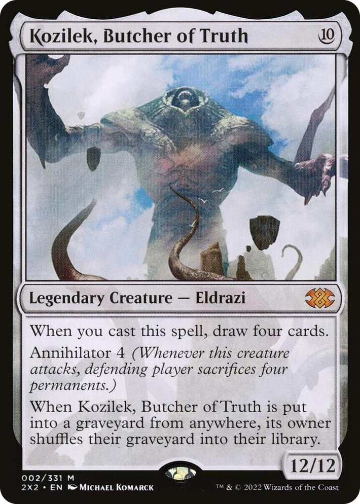 0002 Kozilek, Butcher of Truth M Double Masters 2022