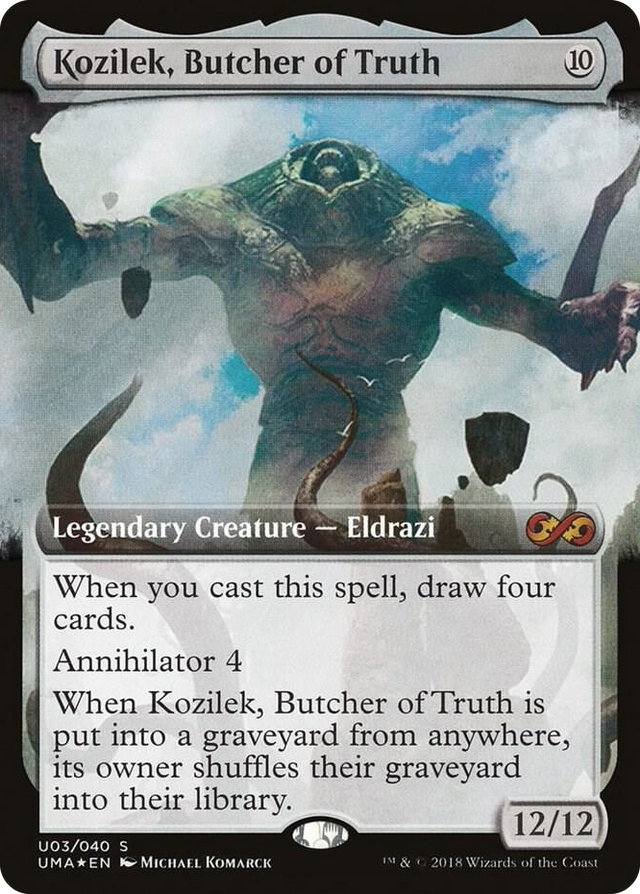 U003 Kozilek, Butcher of Truth S Ultimate Masters: Box Toppers