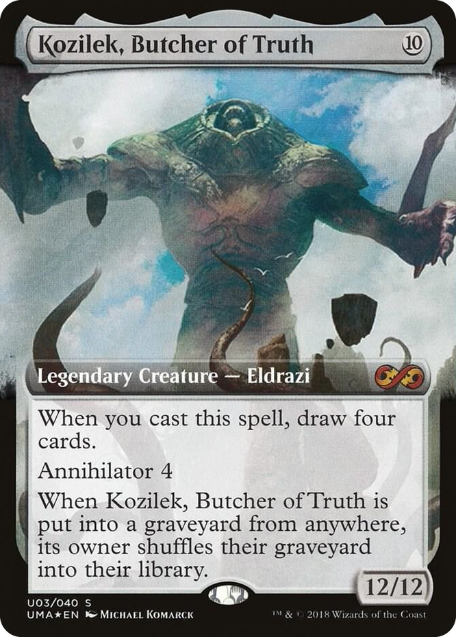 U003 Kozilek, Butcher of Truth S Ultimate Masters: Box Toppers