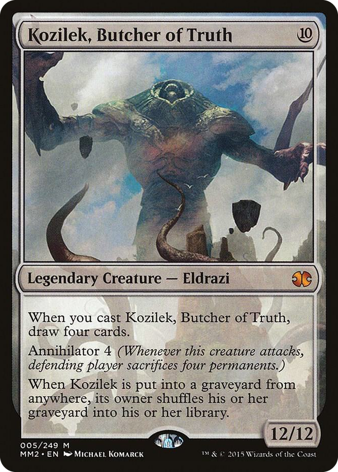 0005 Kozilek, Butcher of Truth M Modern Masters 2015