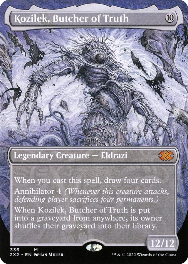 0336 Kozilek, Butcher of Truth (Borderless) M Double Masters 2022