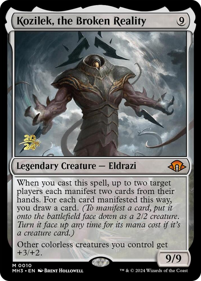 0010 Kozilek, the Broken Reality M Prerelease Cards