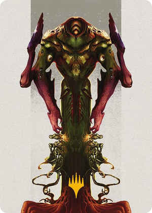 0051 Kozilek, the Broken Reality Art Card (Gold-Stamped Planeswalker Symbol) S Art Series: Modern Horizons 3
