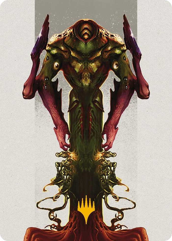 Kozilek, the Broken Reality Art Card (Gold-Stamped Planeswalker Symbol) #51 S - Art Series: Modern Horizons 3 Pokemon card
