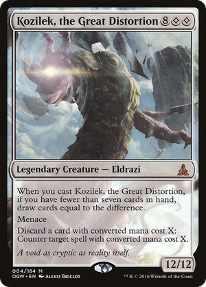 0004 Kozilek, the Great Distortion M Oath of the Gatewatch
