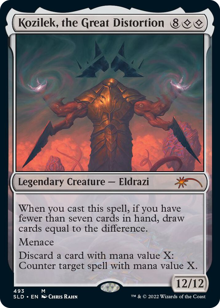 0493 Kozilek, the Great Distortion M Secret Lair Drop Series