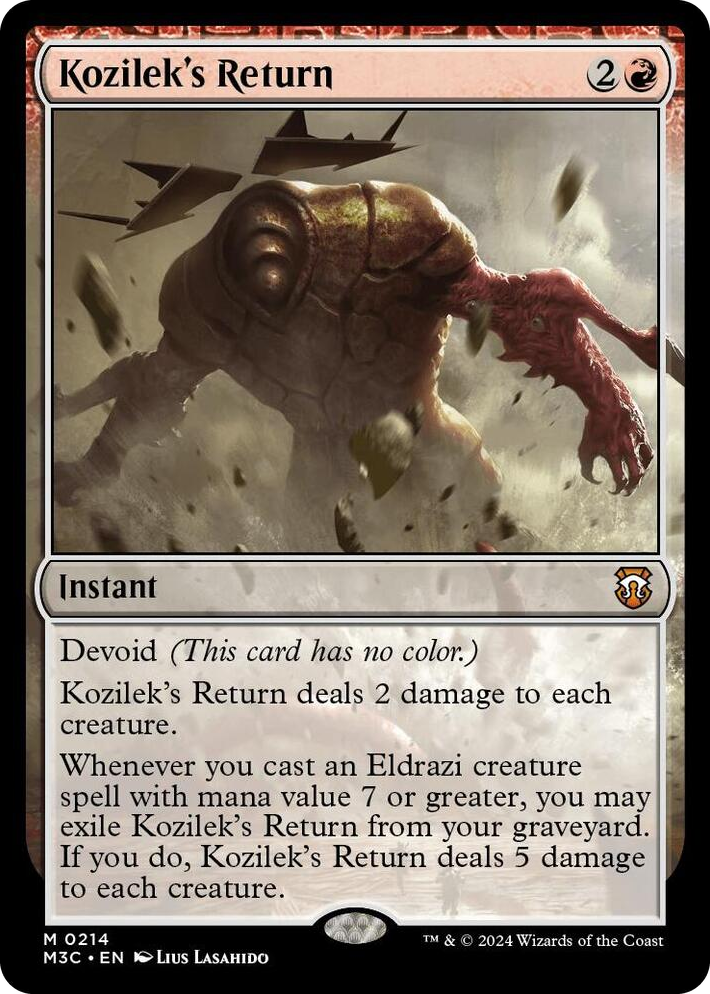 0214 Kozilek's Return M Commander: Modern Horizons 3