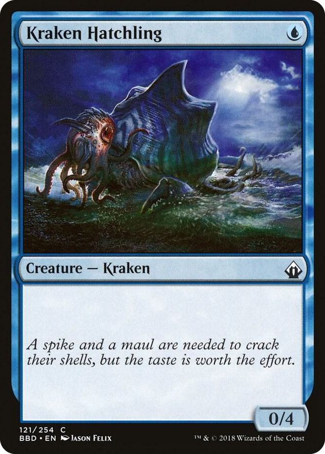 0121 Kraken Hatchling C Battlebond