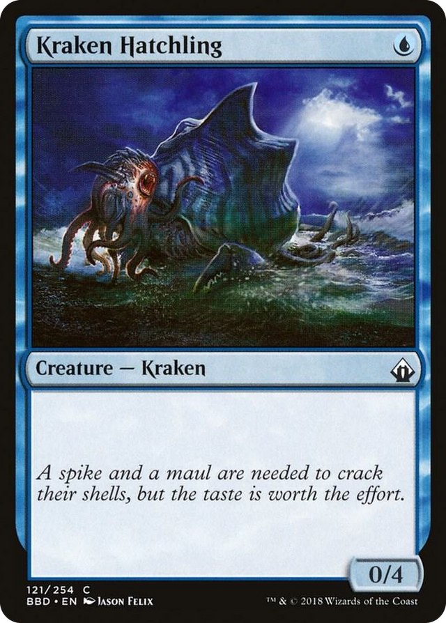 0121 Kraken Hatchling C Battlebond