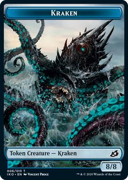 0006 Kraken // Human Soldier (003) Double-Sided Token T Lair of Behemoths