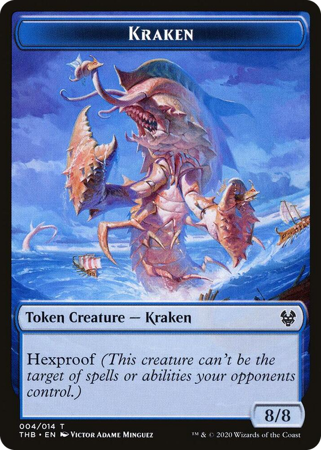 0004 Kraken Token T Theros Beyond Death