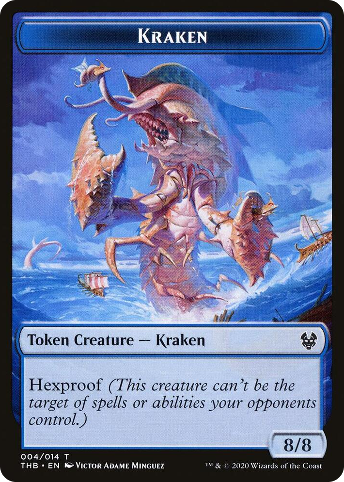 0004 Kraken Token T Theros Beyond Death